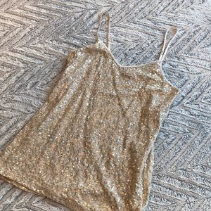 Express Sequin Tank